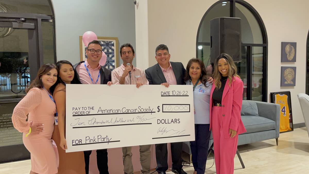 Breast cancer awareness event Origin Capital October 2022