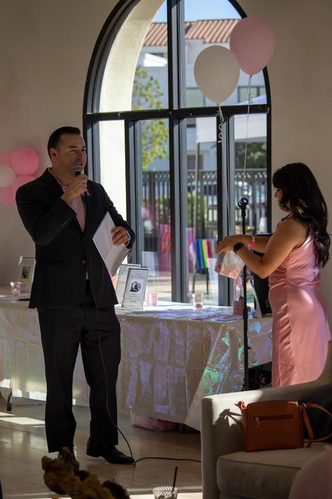 Breast cancer awareness fundraiser attendees Origin Capital 2024